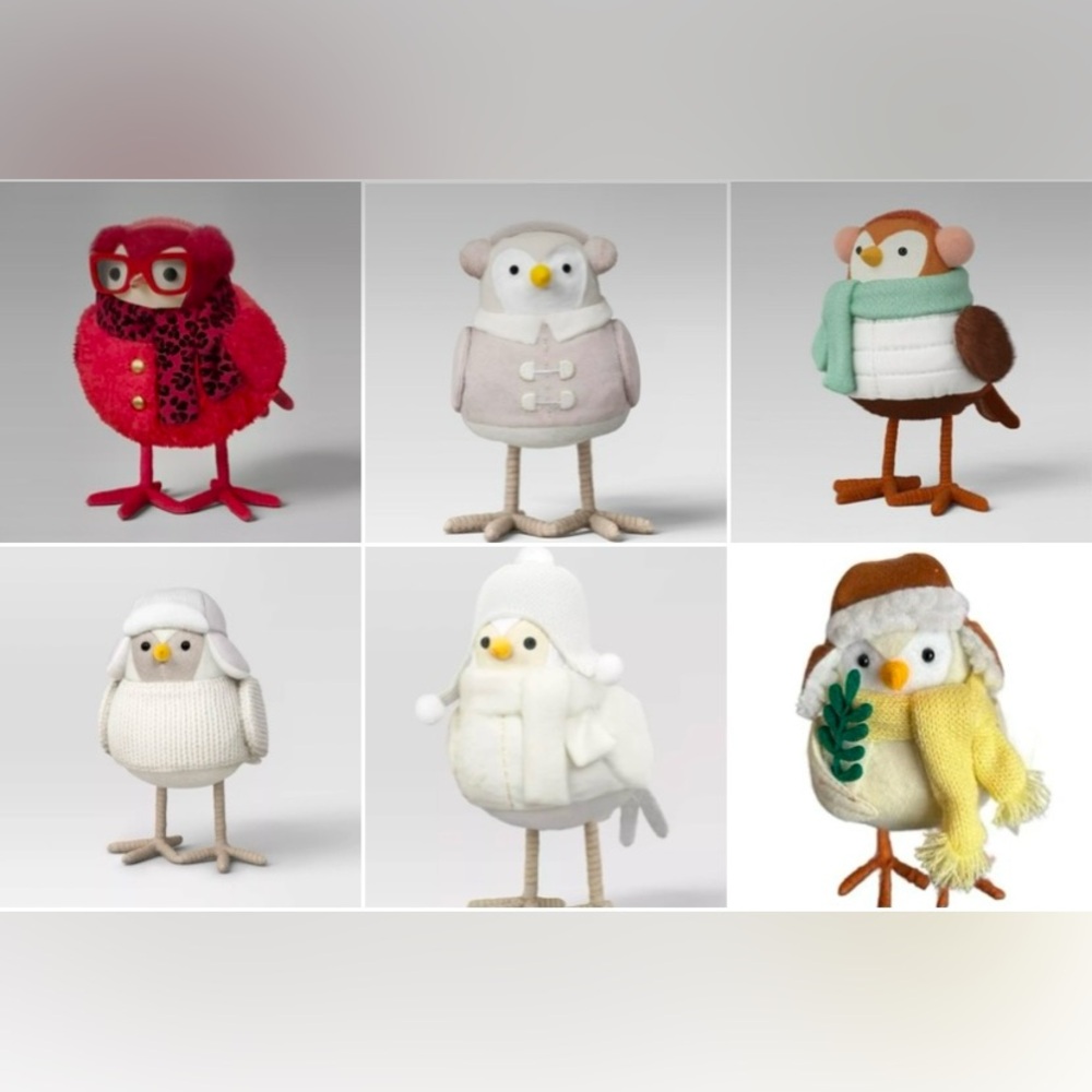 Target Wondershop Featherly Friends Birds 2023 - Picture 1 of 8